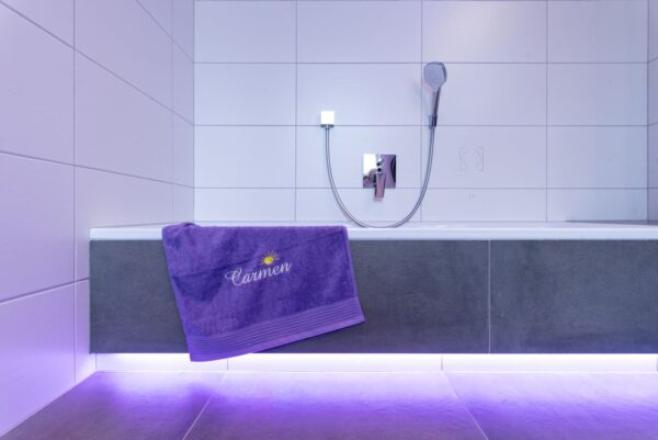 Vossen Sauna Handuch violet