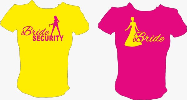 Damen Polter Shirt Security – Bild 2