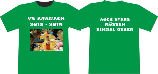 Schule T-Shirt BIO (Vegan) I mit eigenem Logo oder Spruch – Bild 2