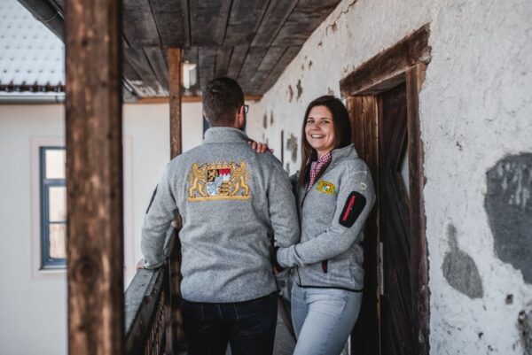 Bayern Jacke Granit Neu